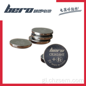 Botería do botón de serie de serie de litio Batería de pequeno tamaño